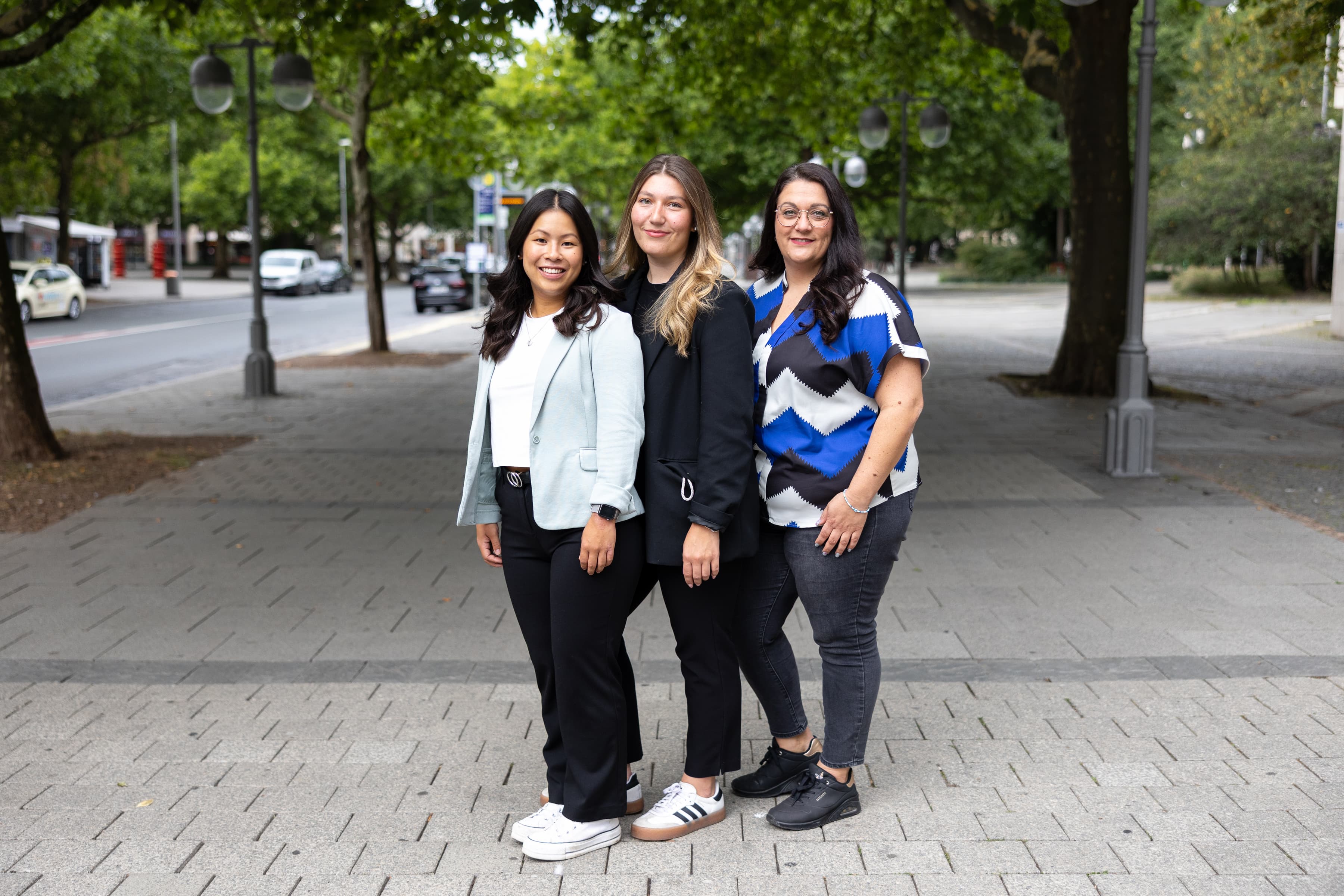 Liane, Emily und Mandy aus unserem Personalservice der WERTGARANTIE Group.